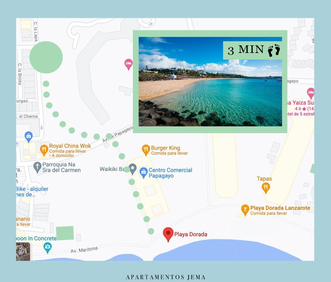 Apartamento Jema, A Un Paso De La Playa プラヤ・ブランカ エクステリア 写真