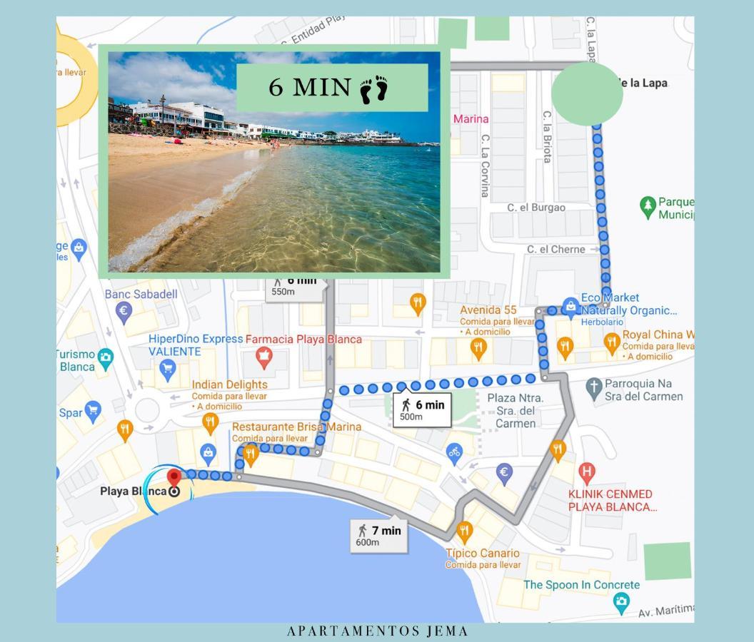 Apartamento Jema, A Un Paso De La Playa プラヤ・ブランカ エクステリア 写真